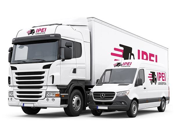 Camión y utilitario con identidad IPEI